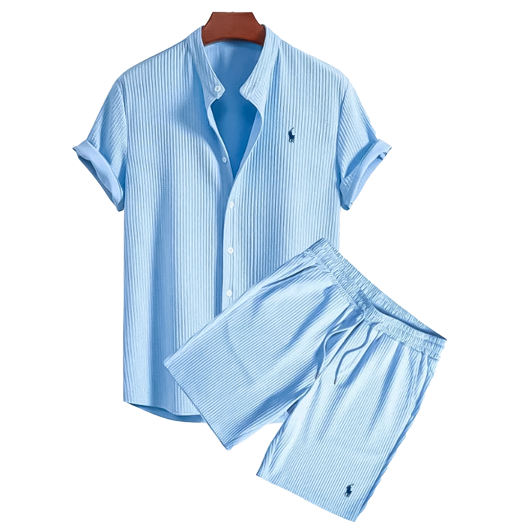 Ꮢalph L. Men's Set with Shorts