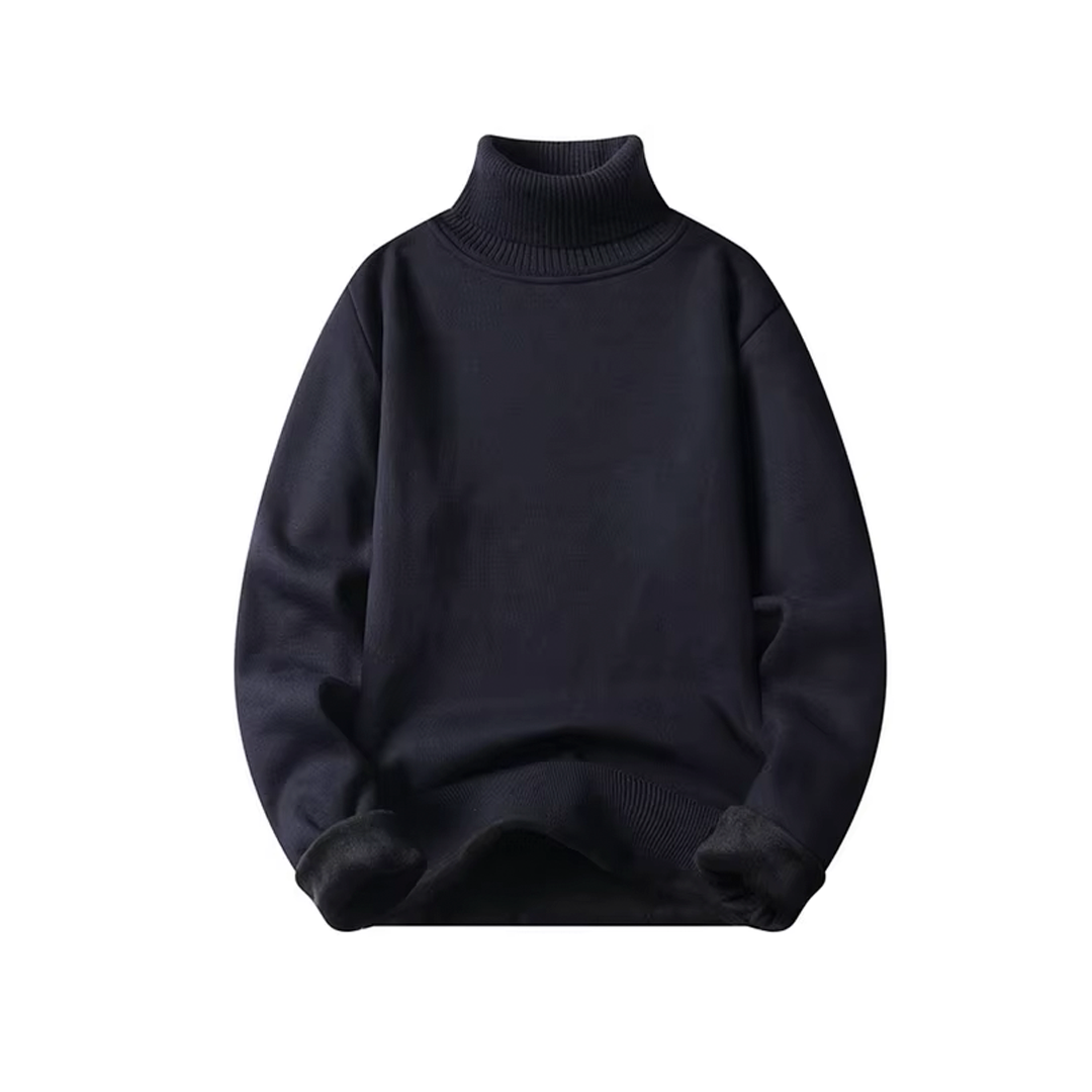 WOOL HIGH NECK SWEATER