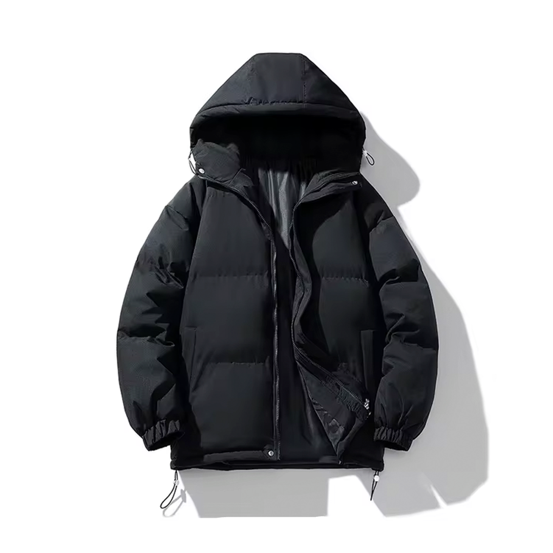 MEN'S HOODED DOWN JACKET